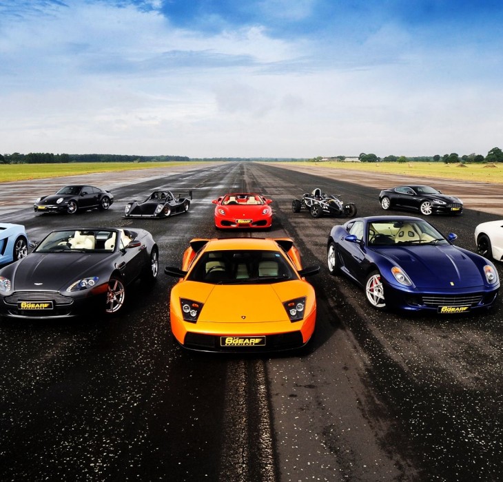 Top Gear Lineup High Definition Wallpaper