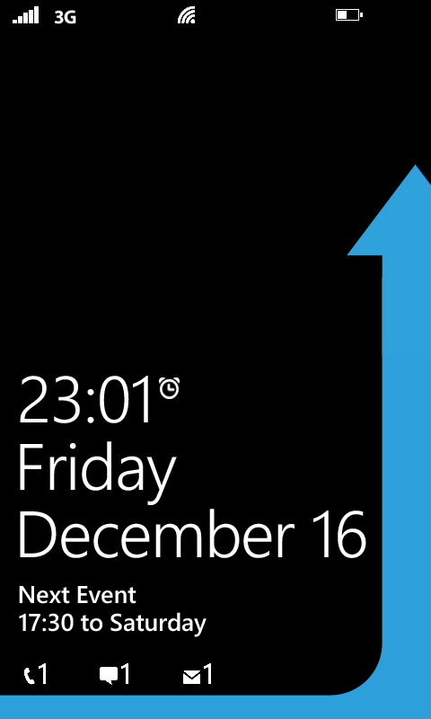 Windows Phone 7 Lockscreen by Necro949445 on