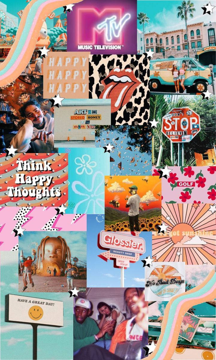 Summer Collage Wallpaper