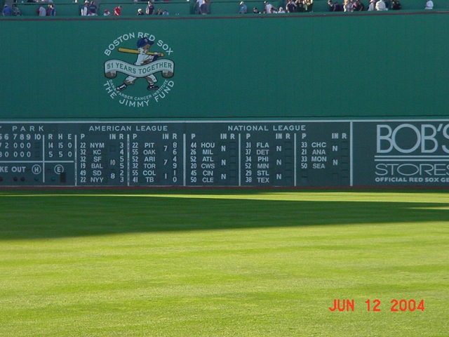 Fenway Park Red Sox The Green Monster Miscellaneous