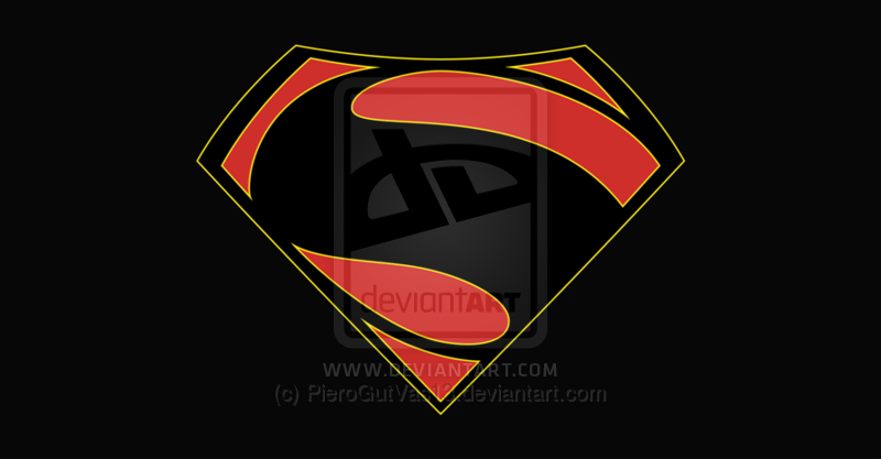 Superman Earth N52 Shield Evil Look By Pierogutvas13 On