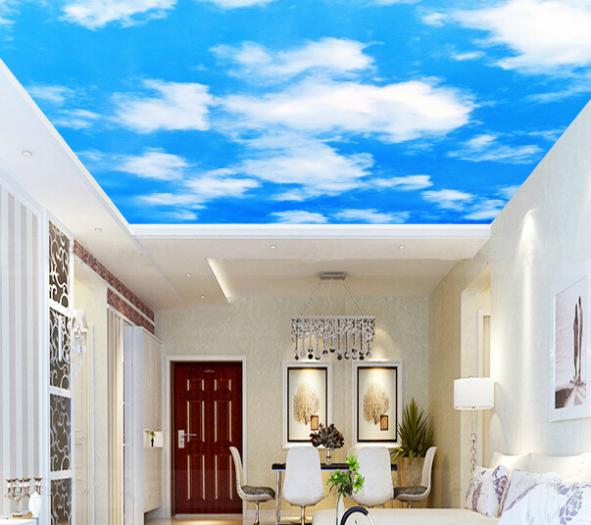 Popular Ceiling Wallpaper Clouds Buy Cheap Ceiling Wallpaper Clouds 591x525