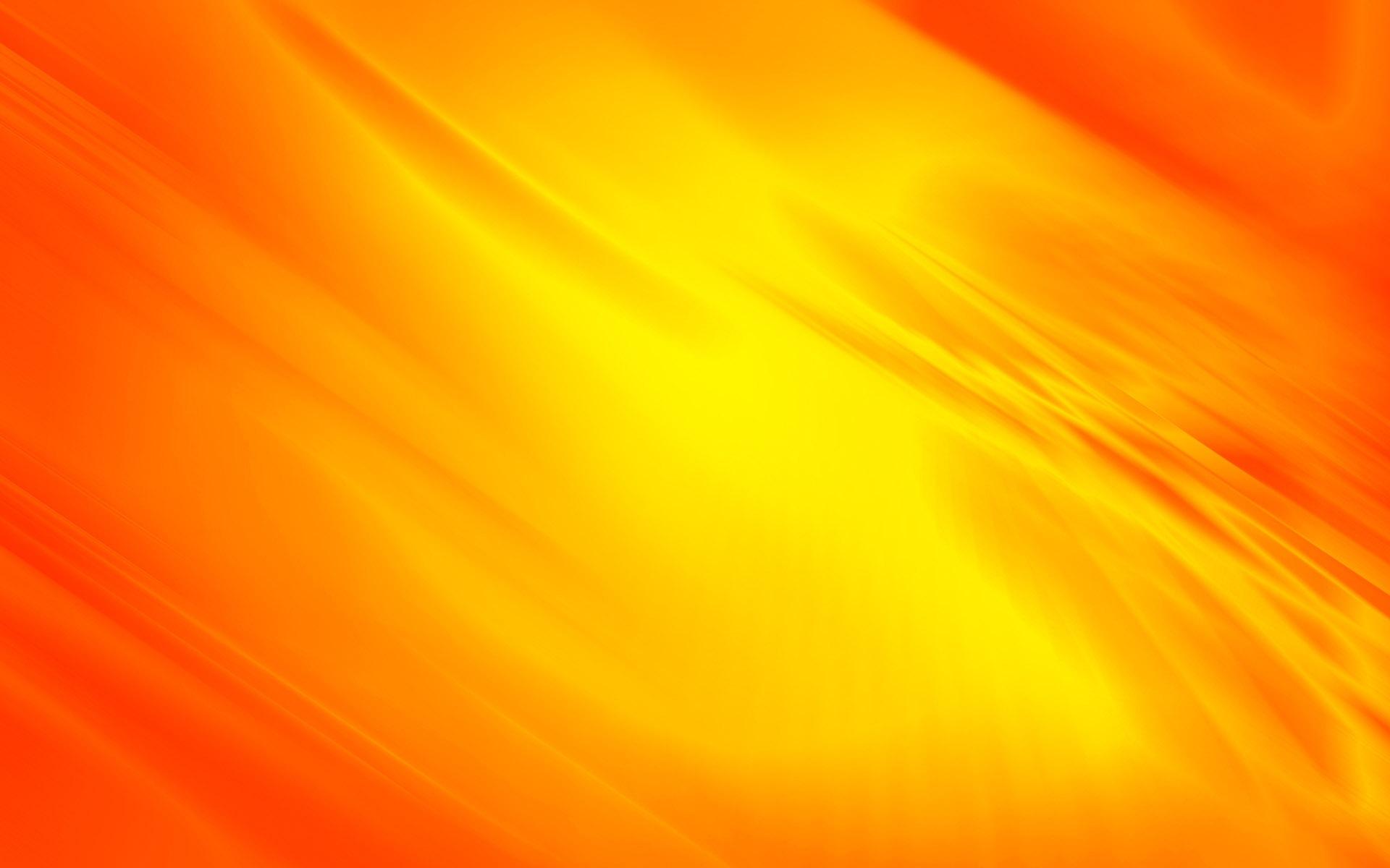 Yellow Orange Flowing Curves High Quality And Resolution