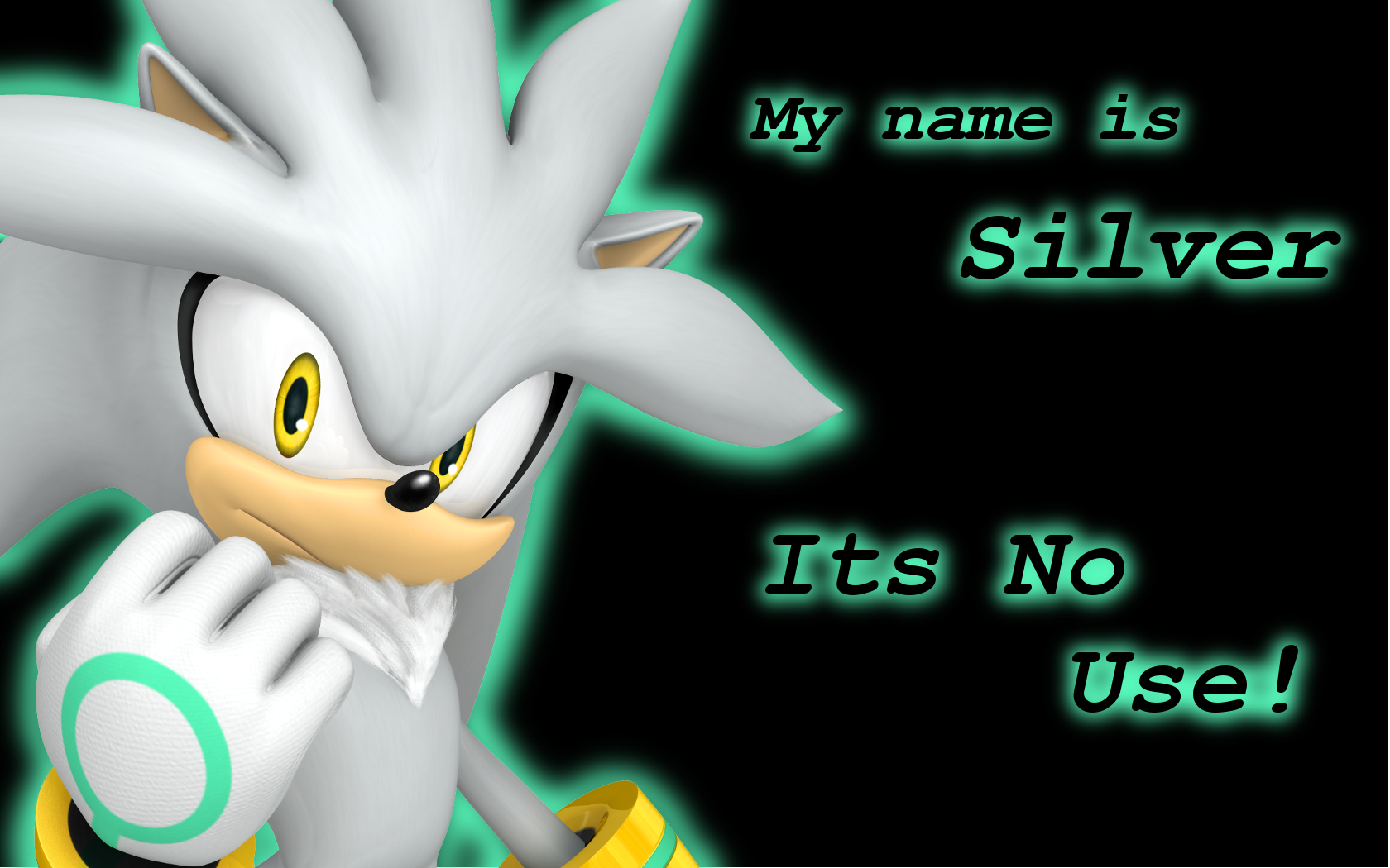 Silver the Hedgehog Wallpaper by Xbox DS Gameboy on deviantART