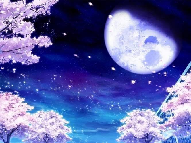 Free download anime beautiful night anime beautiful full moon night with  peach [665x499] for your Desktop, Mobile & Tablet | Explore 31+ Anime Full Moon  Wallpaper | Full Moon Wallpaper, Full Moon