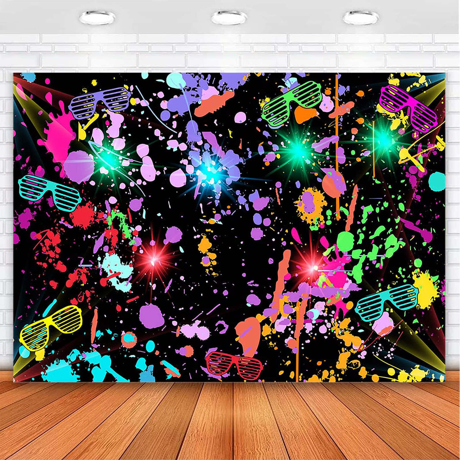 Glow In The Dark Background Wallpaper