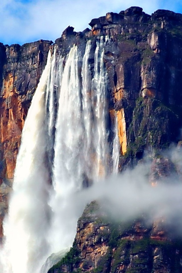 Angel falls worlds highest water wallpaper