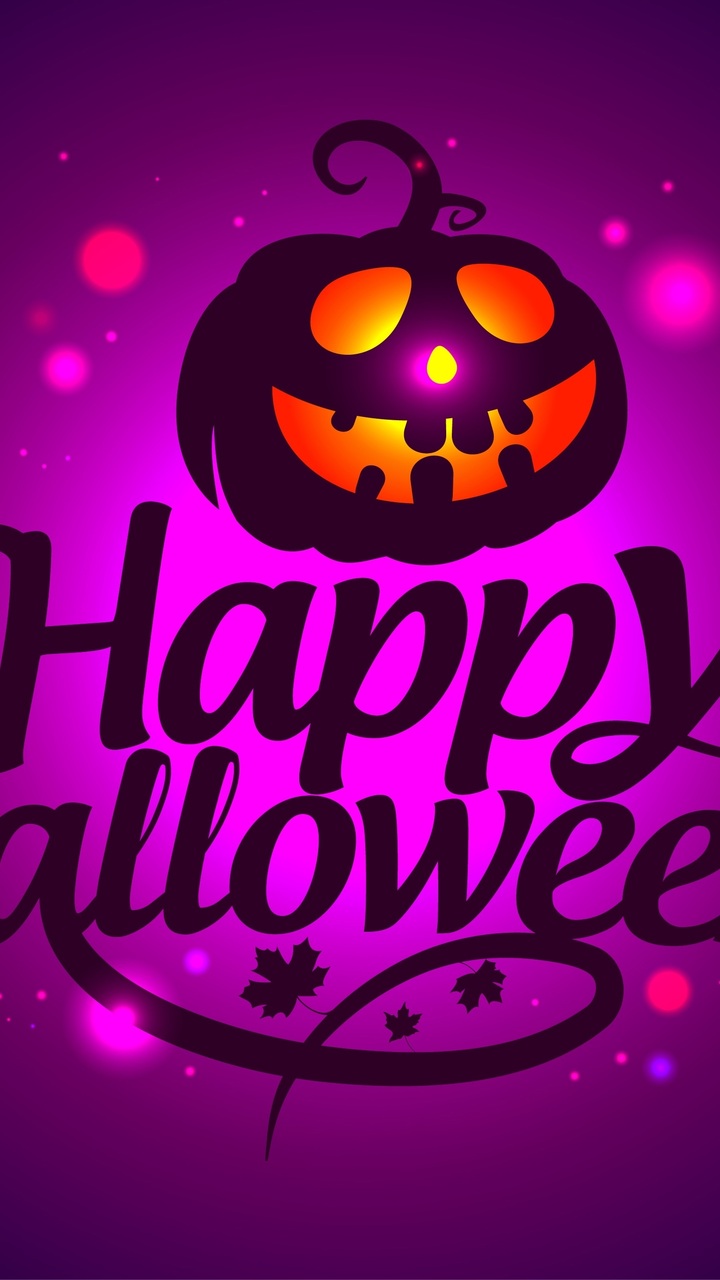 Happy Halloween Creepy Spooky Evil Pumpkin