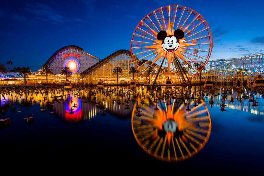 Disney California Adventure Stage Set Photo Sharing