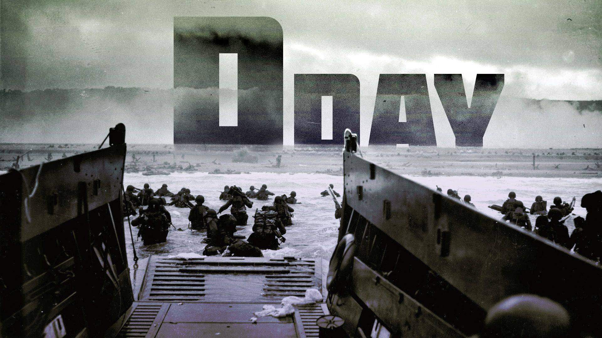 Wwii D Day Soldiers Military Battle Wallpaper