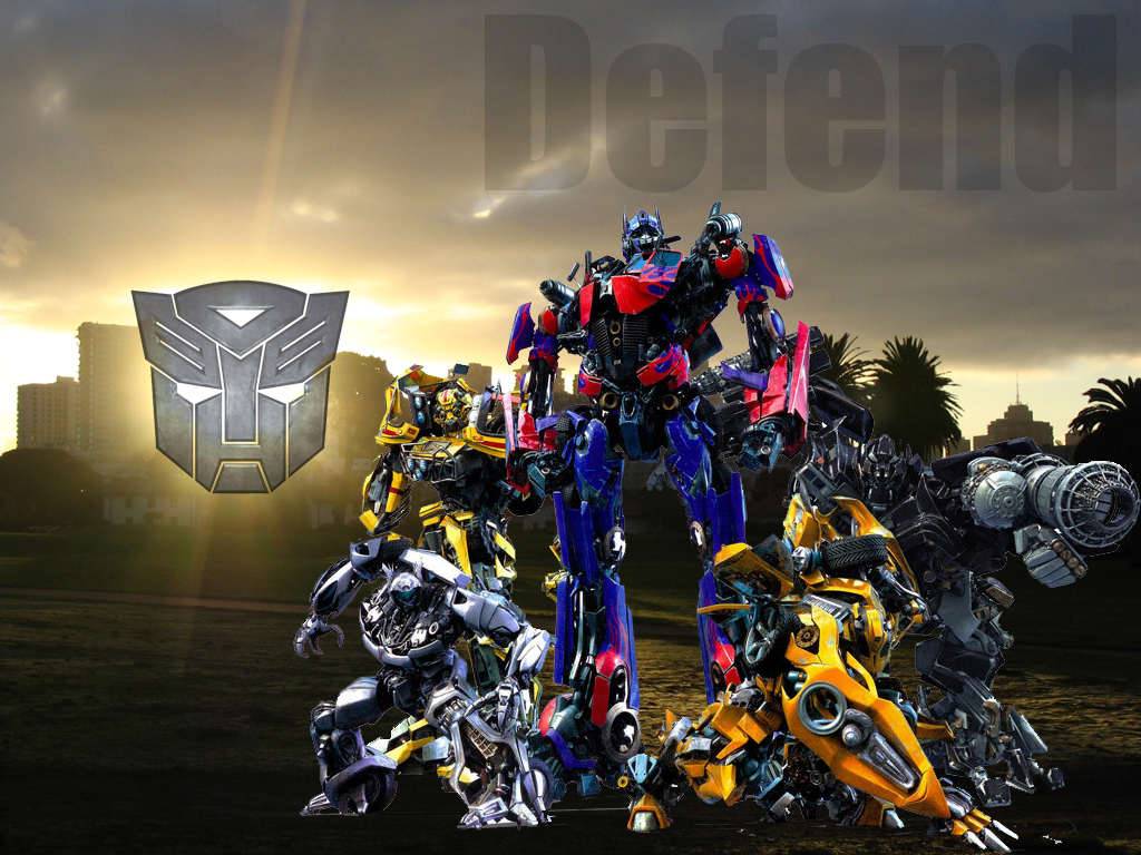 Autobots Wallapaper Defend Transformers Wallpaper