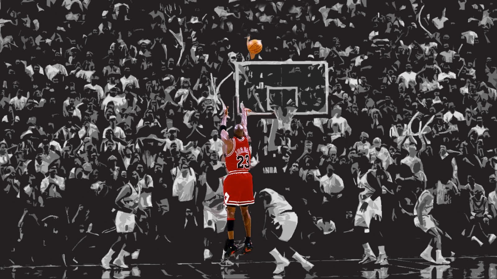Michael Jordan Over