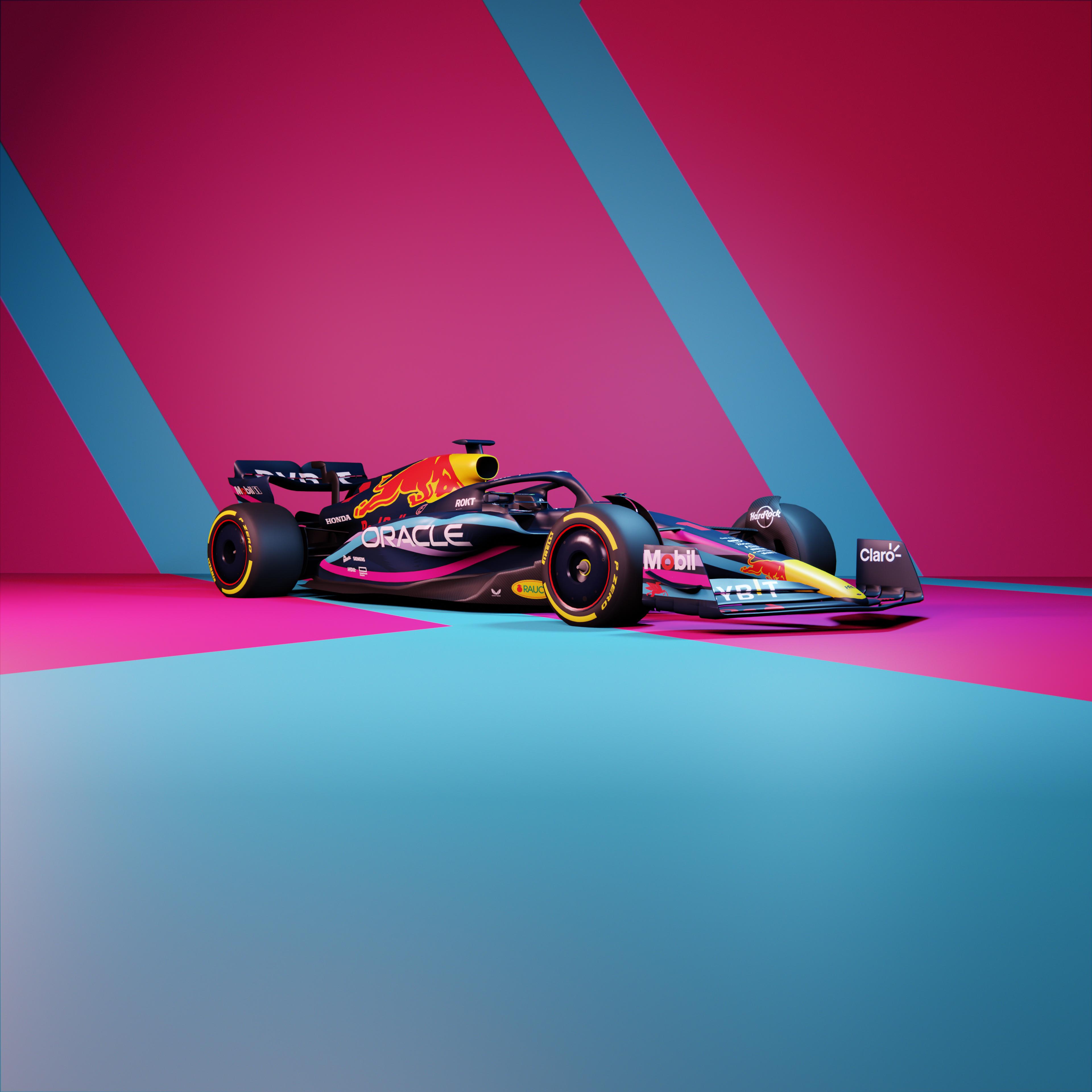 Red Bull Racing Unveils Miami Gp Fan Designed Livery