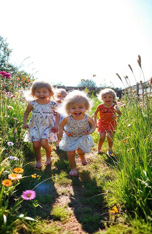 Barefoot Kids Wallpaper