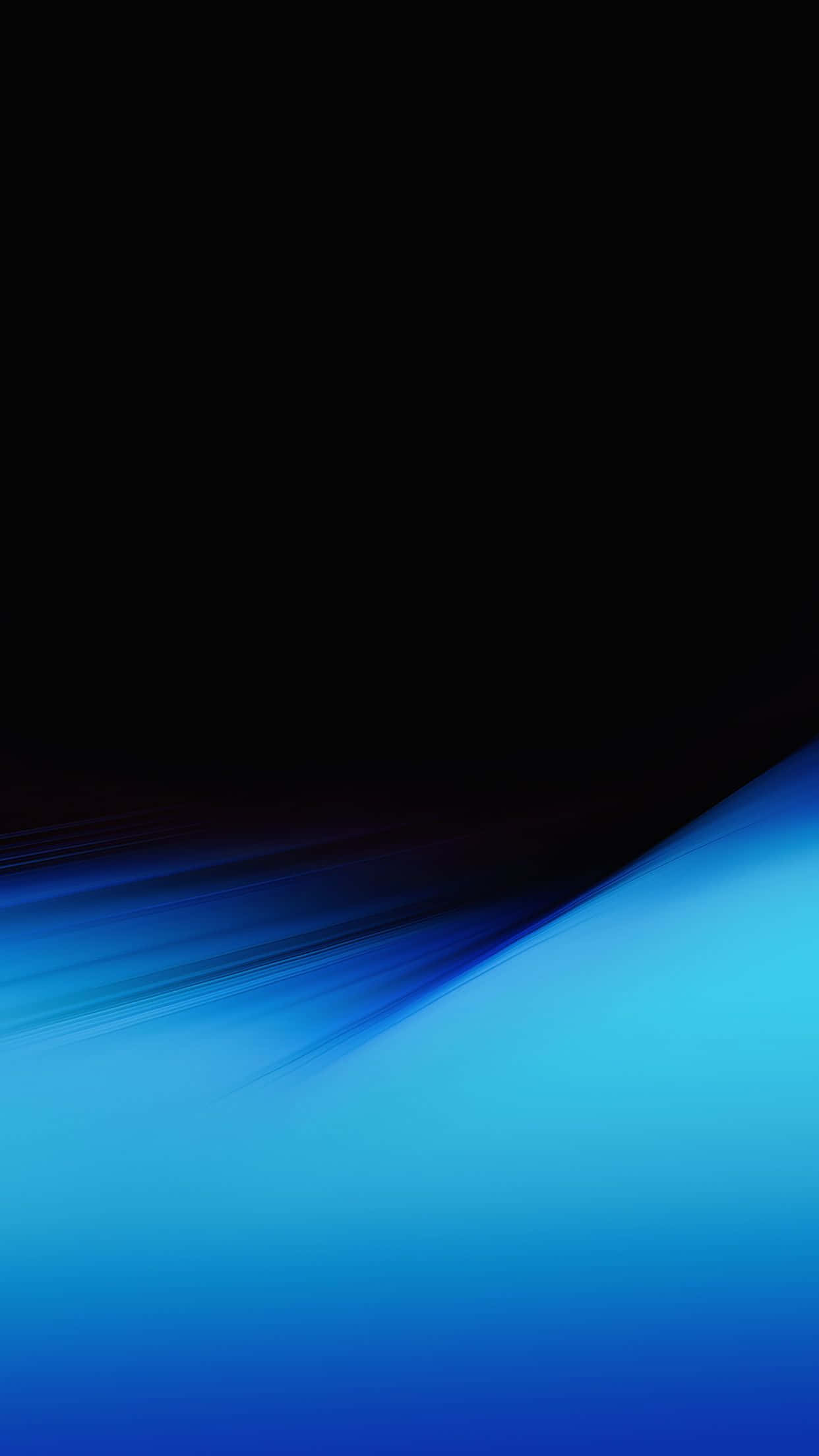 Black And Blue iPhone Wallpaper