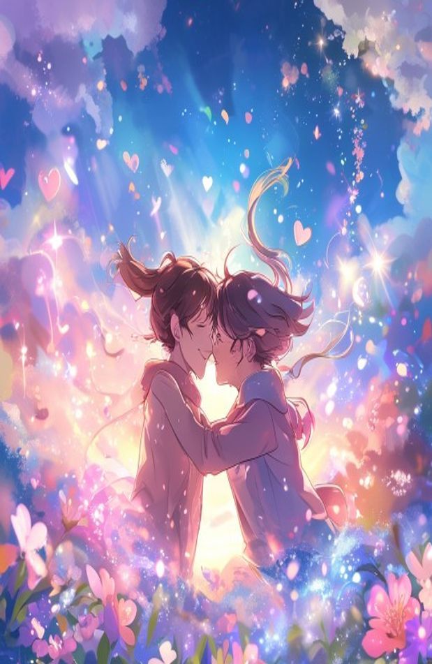 Anime Hug Wallpaper