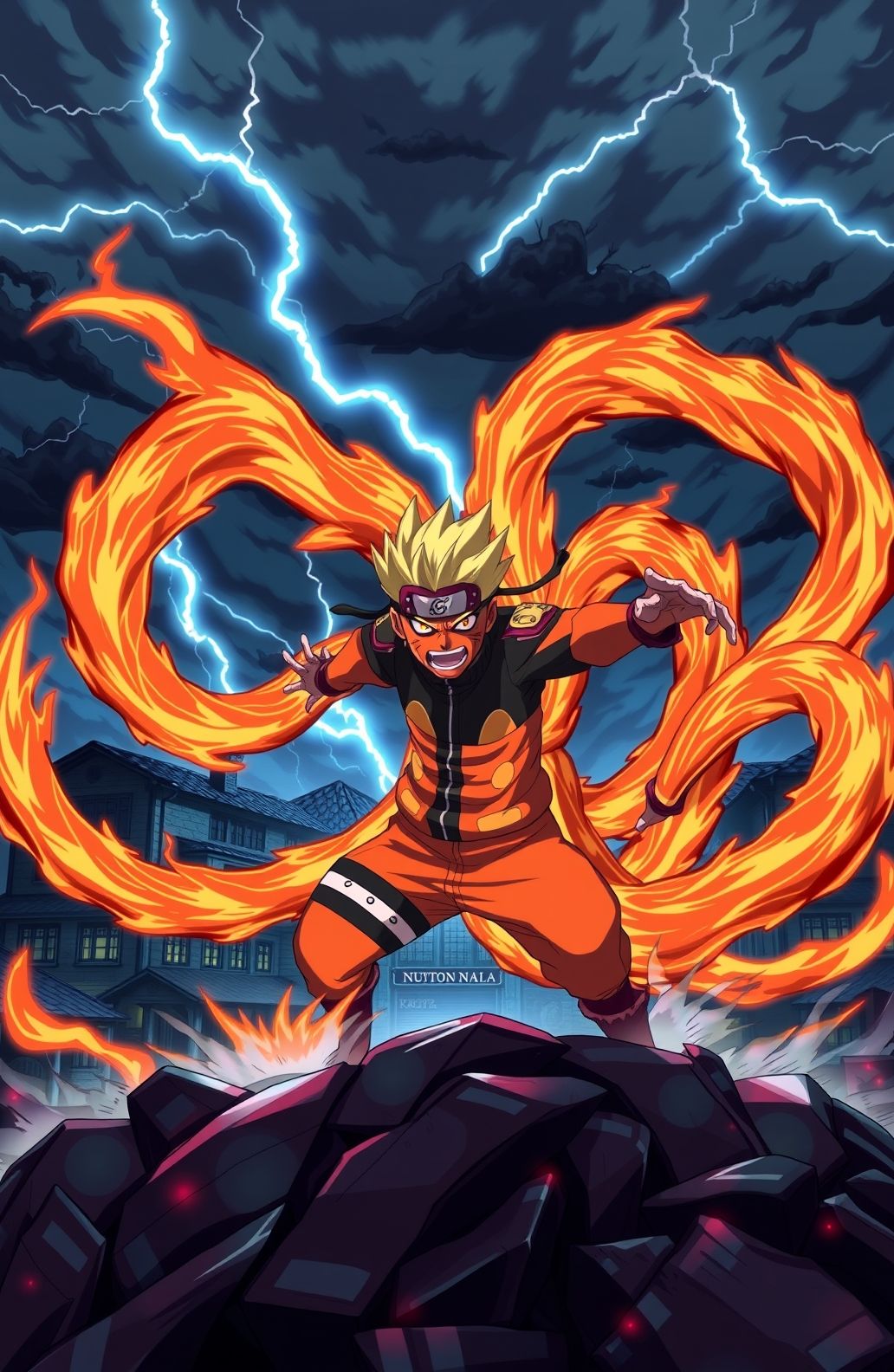 Naruto Nine Tails Wallpaper