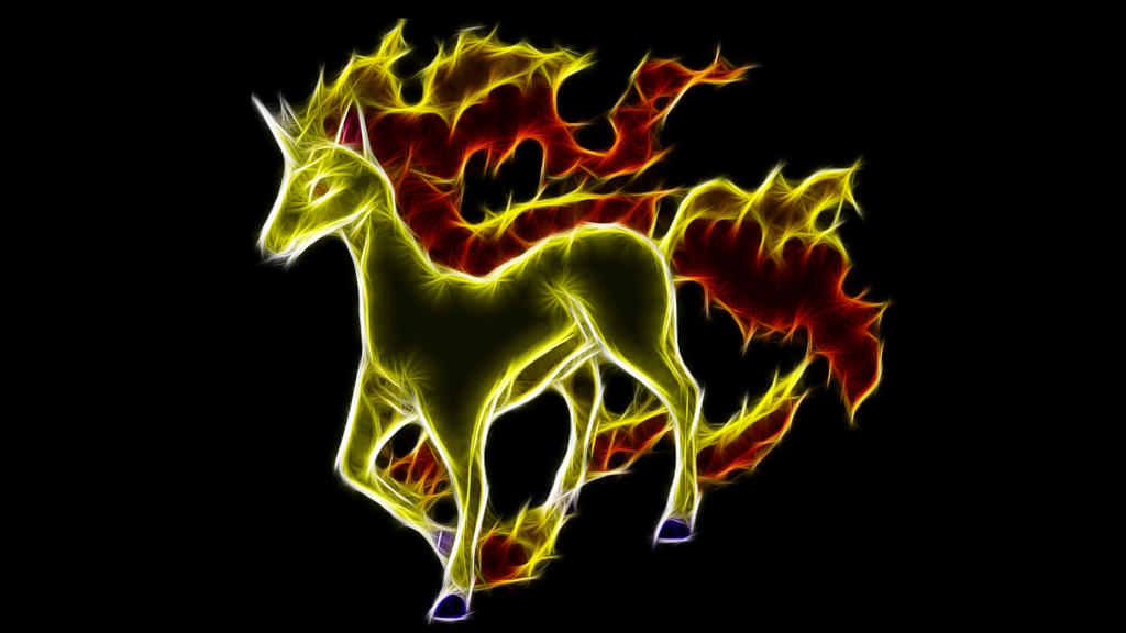 Rapidash By Theblacksavior D646qie Wallpaper