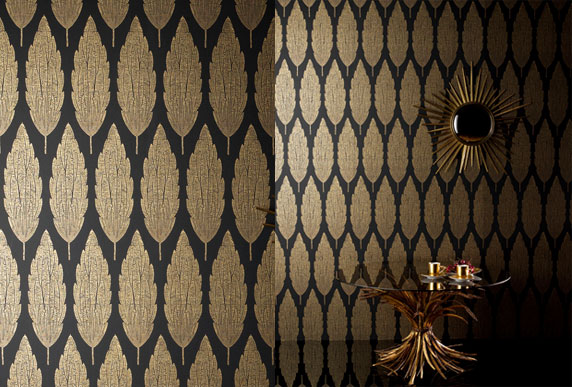 Cypres Gold And Black Ncw3834 Wallpaper Wallpaperales Co Uk