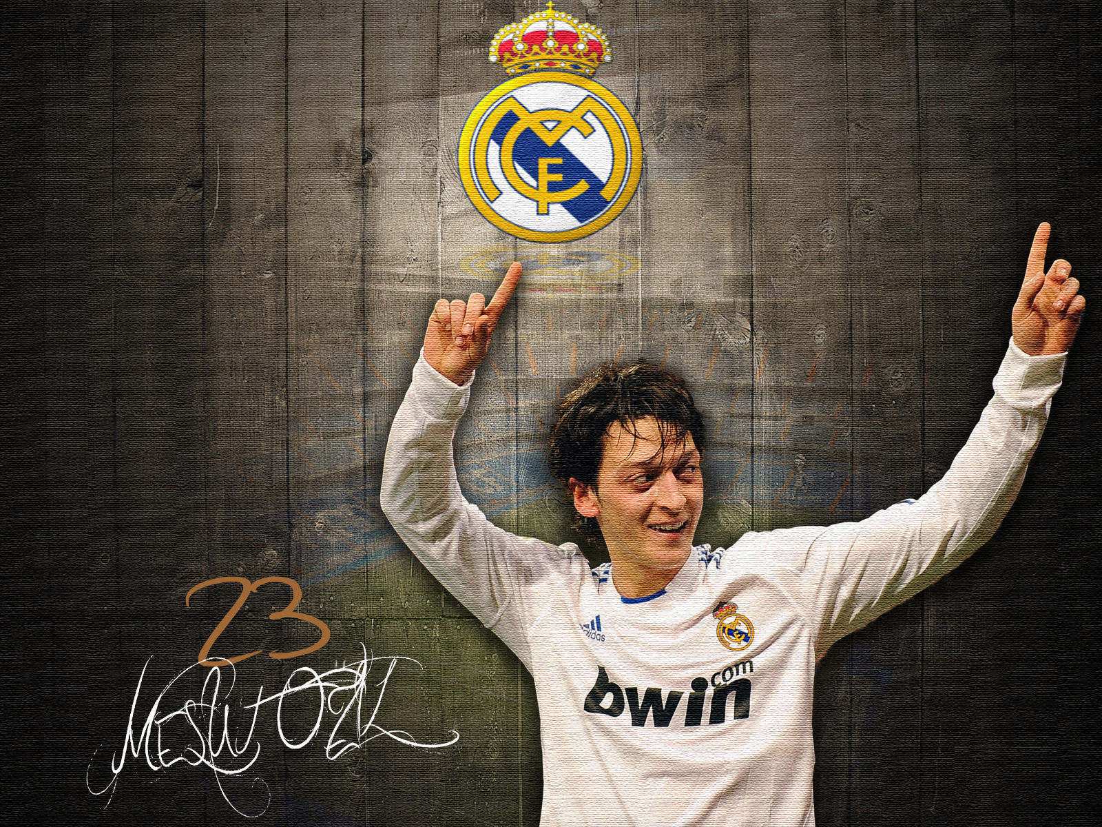 Mesut Ozil Madrid HD Desktop Wallpaper