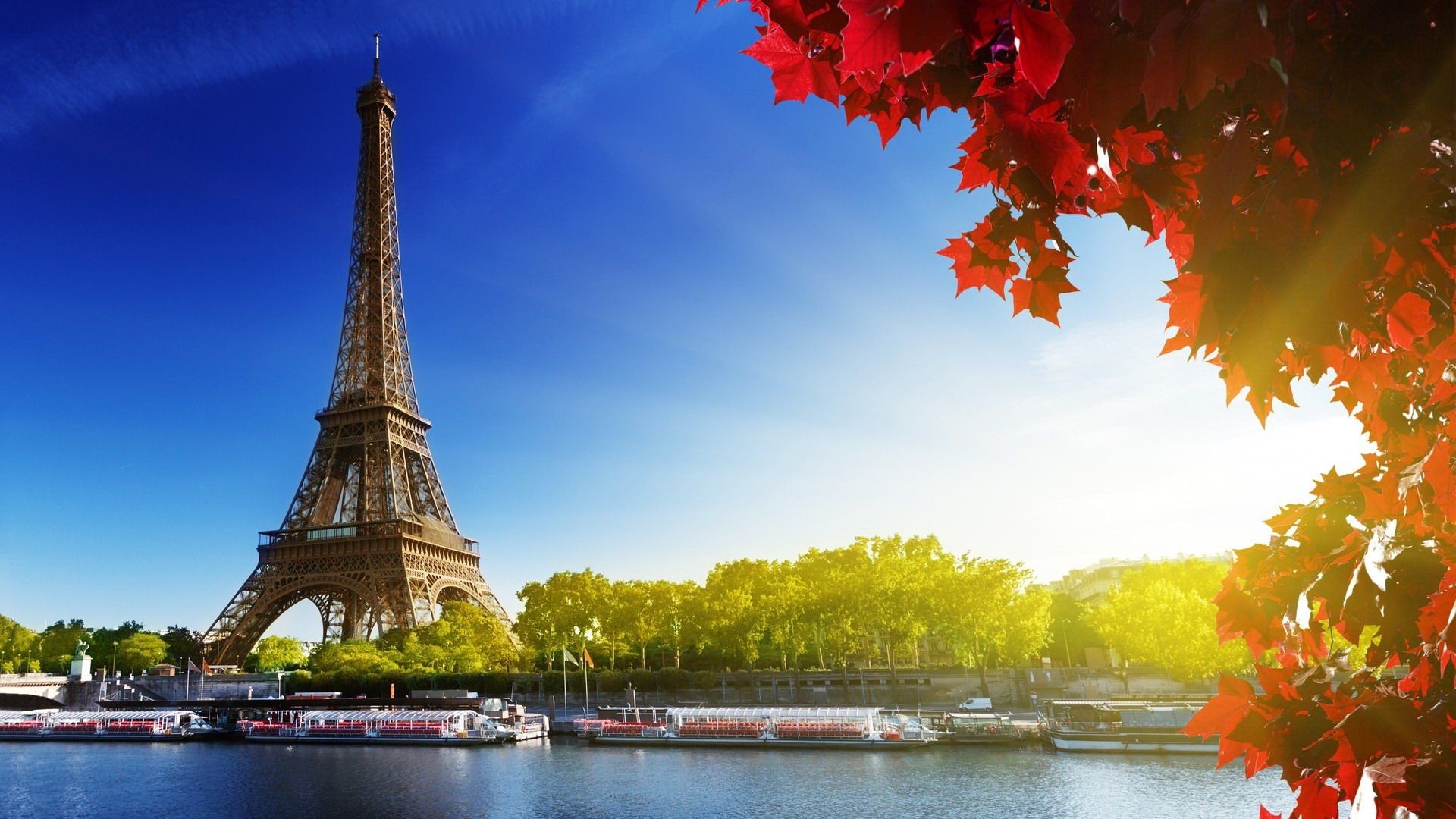 France Eiffel Tow HD Wallpaper Background Image