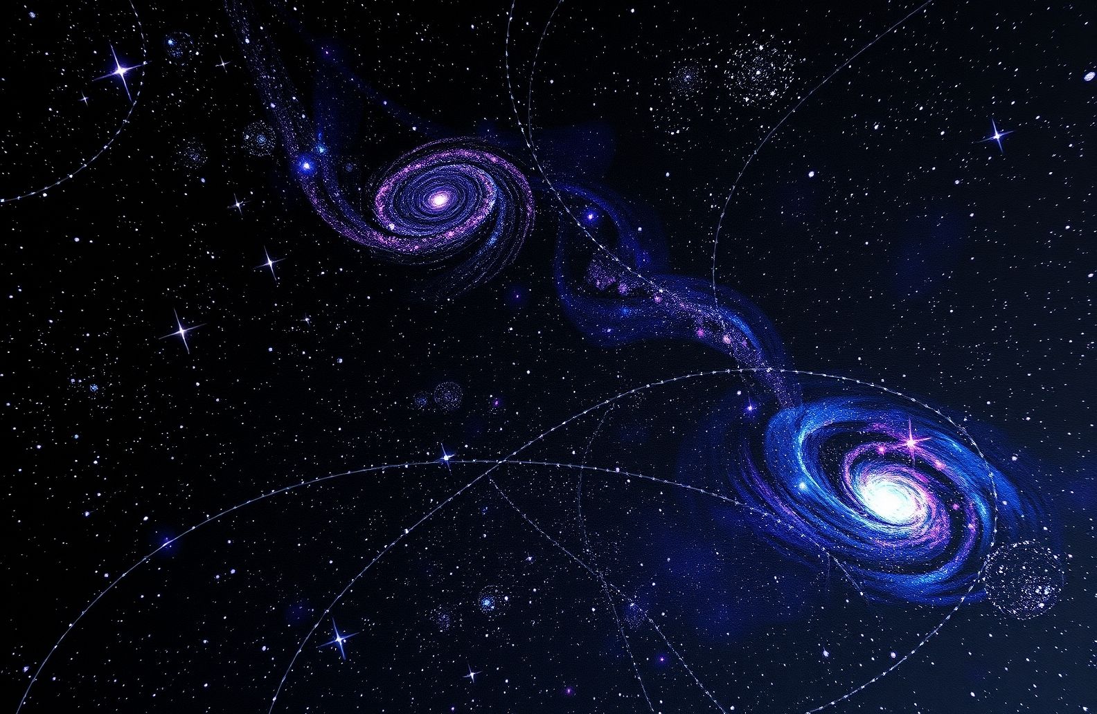 Black Galaxy Wallpaper