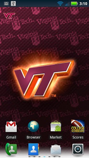 Virginia Tech Revolving Wp Screenshot
