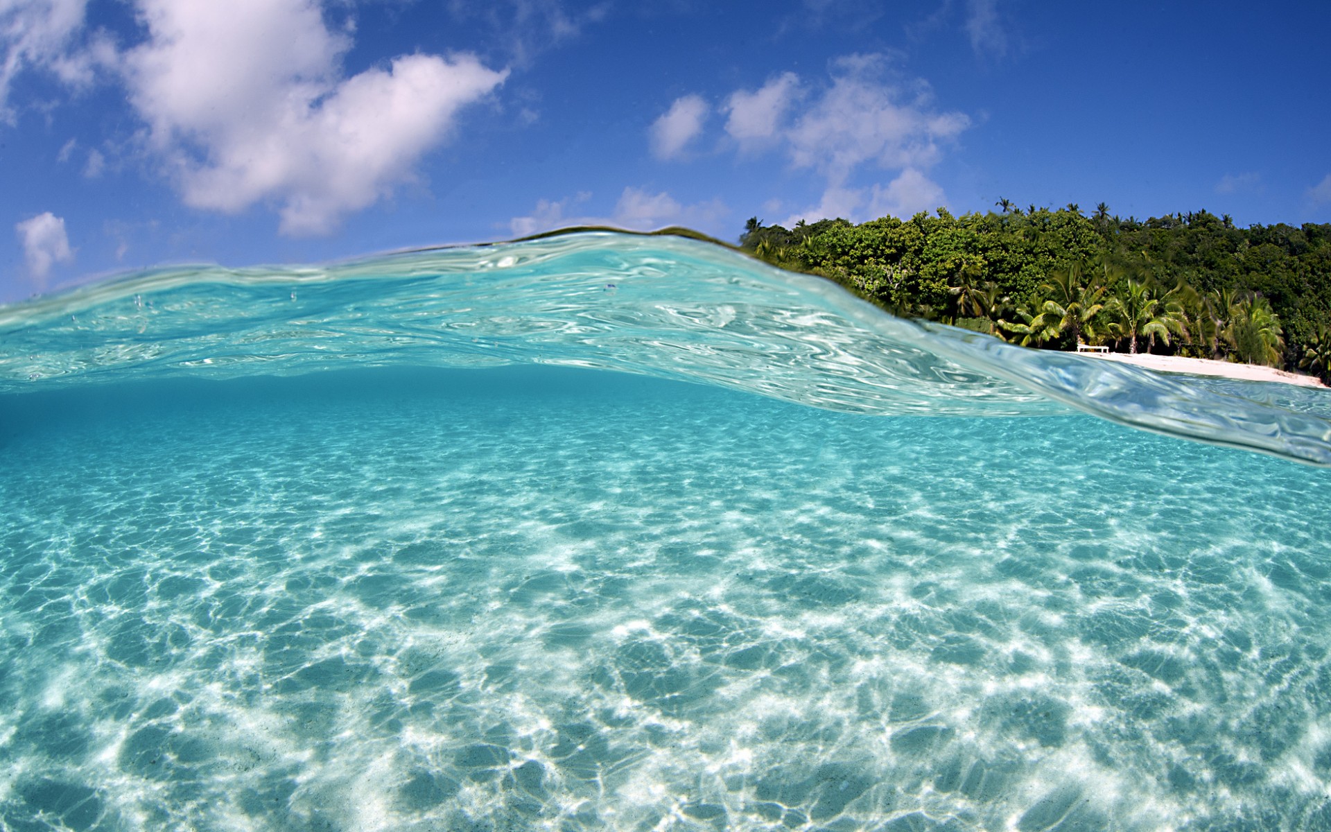 Tropical Beach In Vava U Tonga Desktop HD Wallpaper