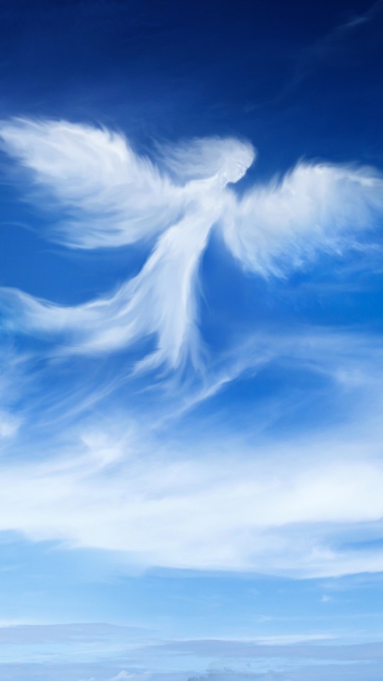 Cloud Angel Wallpaper iPhone