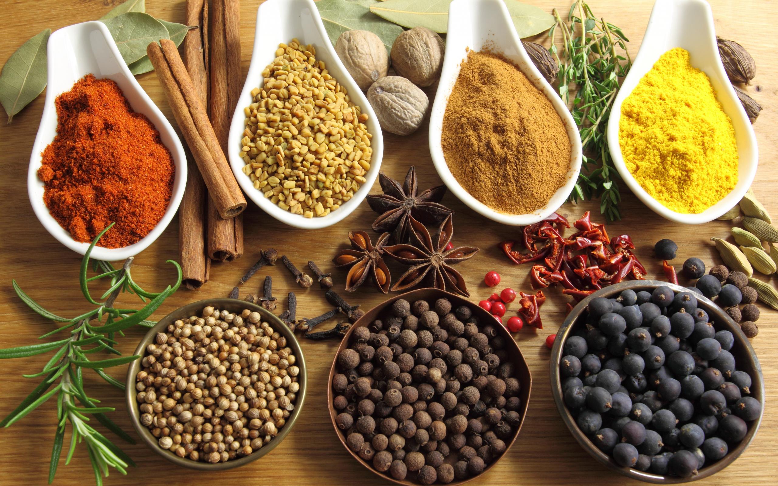 Herbs And Spices Puter Wallpaper Desktop Background