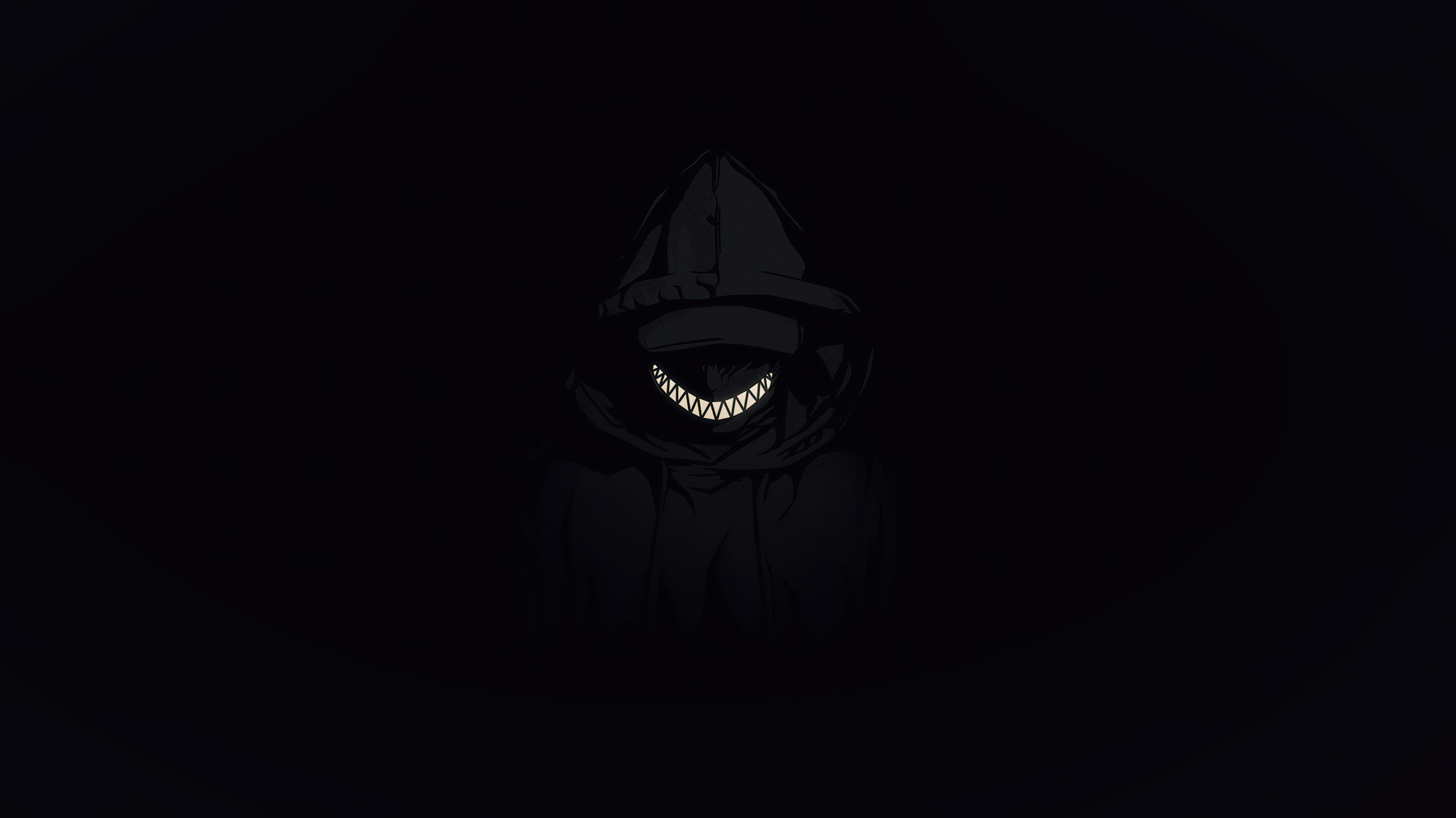 Hooded Jacket Boy Smiling Minimal Dark 4k HD Artist