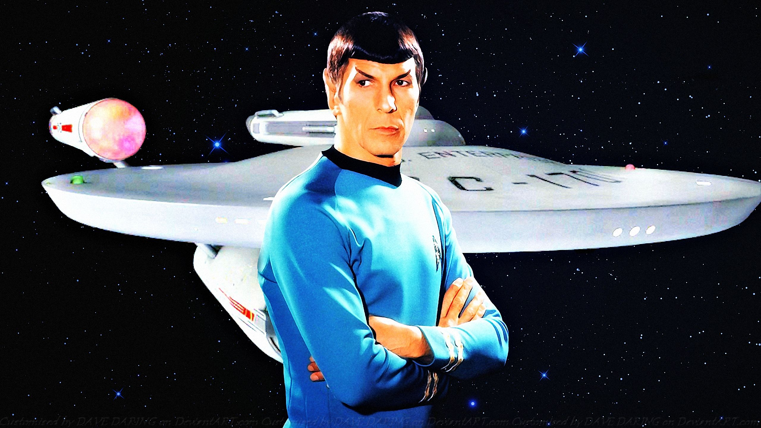 Leonard Nimoy Spock Iv By Dave Daring Customization Wallpaper People