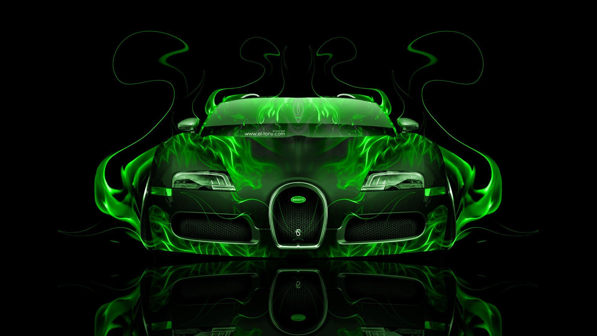 Neon Green Cool Car Wallpaper On