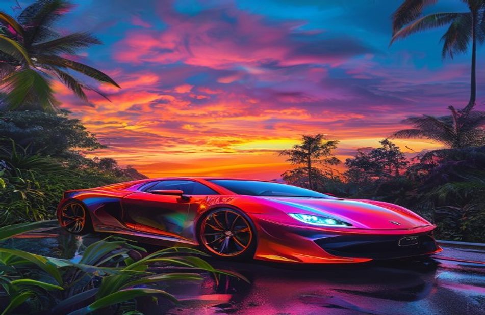 Exotic Car Background
