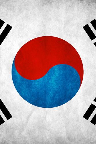 South Korea Flag Wallpaper For iPhone