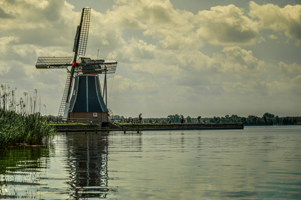Dutch Windmill Wallpaper Typical
