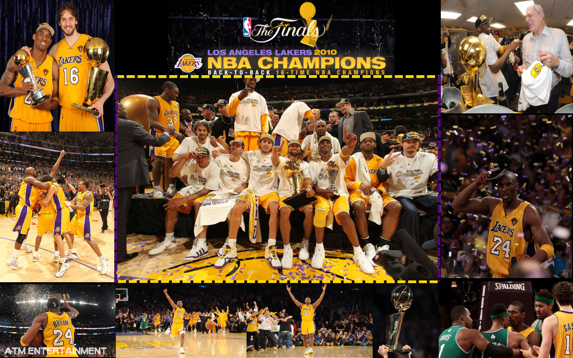 Wallpaper Lakers Championship Desktop Background