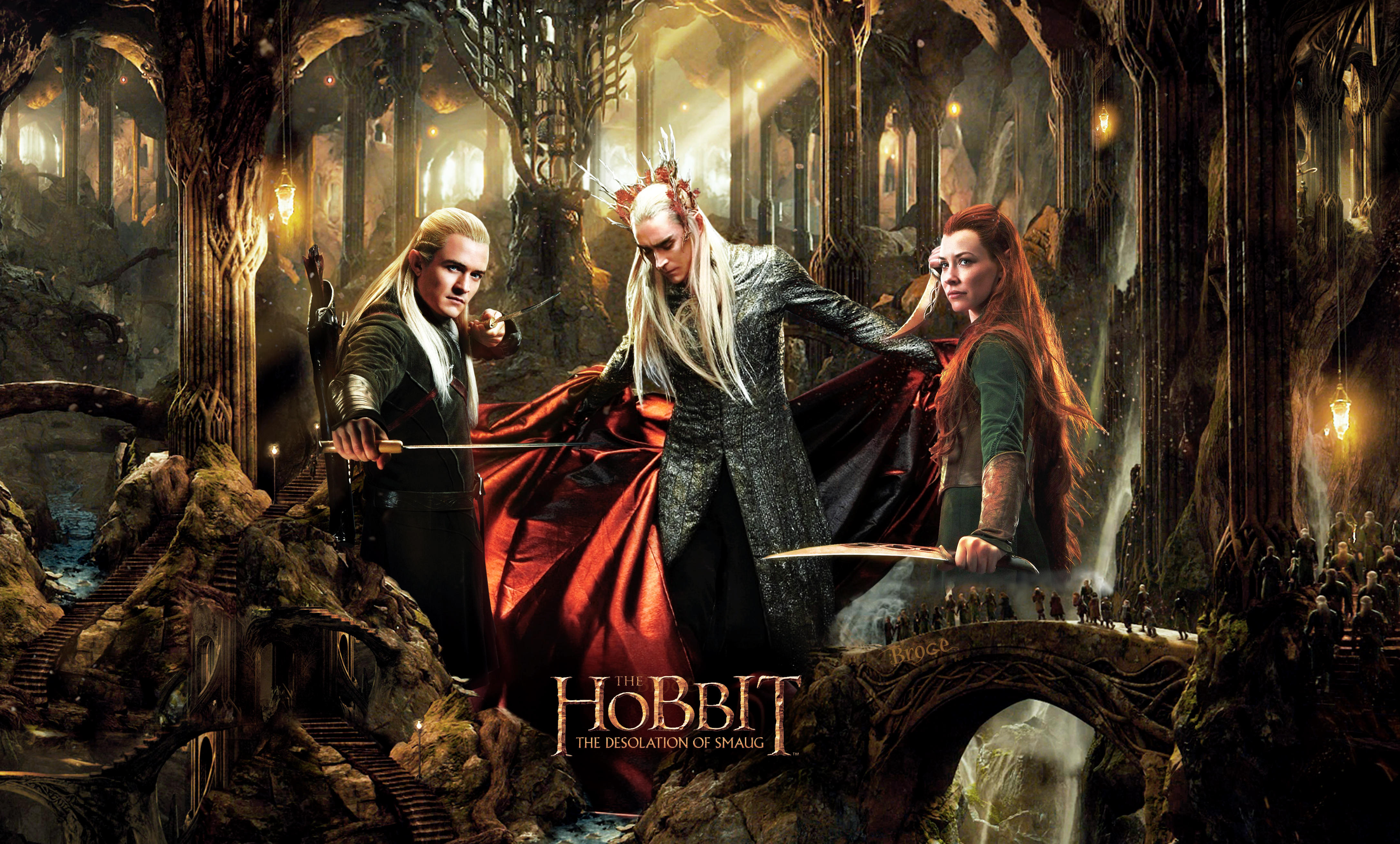 The Hobbit Image Desolation Of Smaug HD Wallpaper