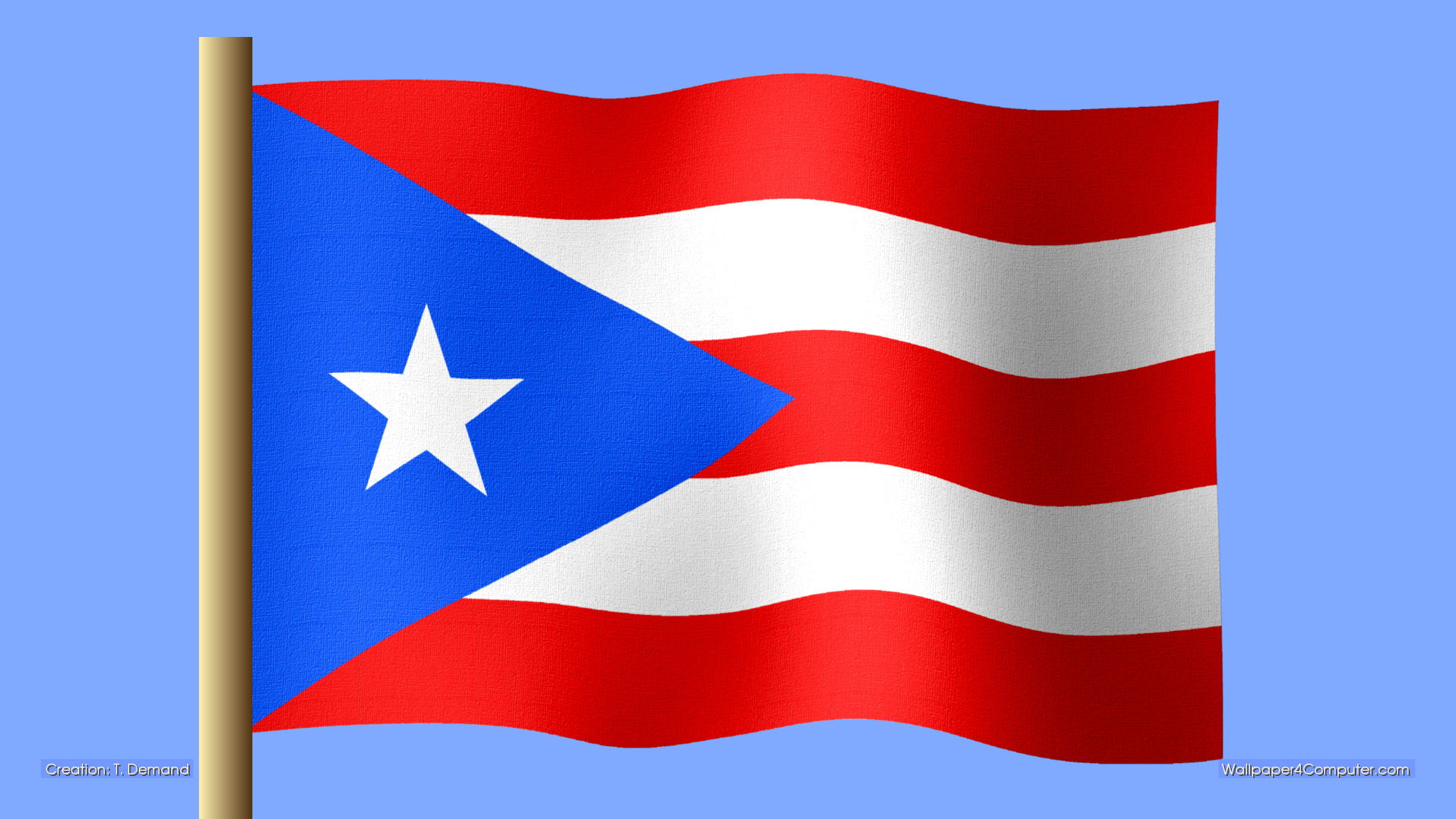 Bandeira Porto Riquenha Wallpaper HD