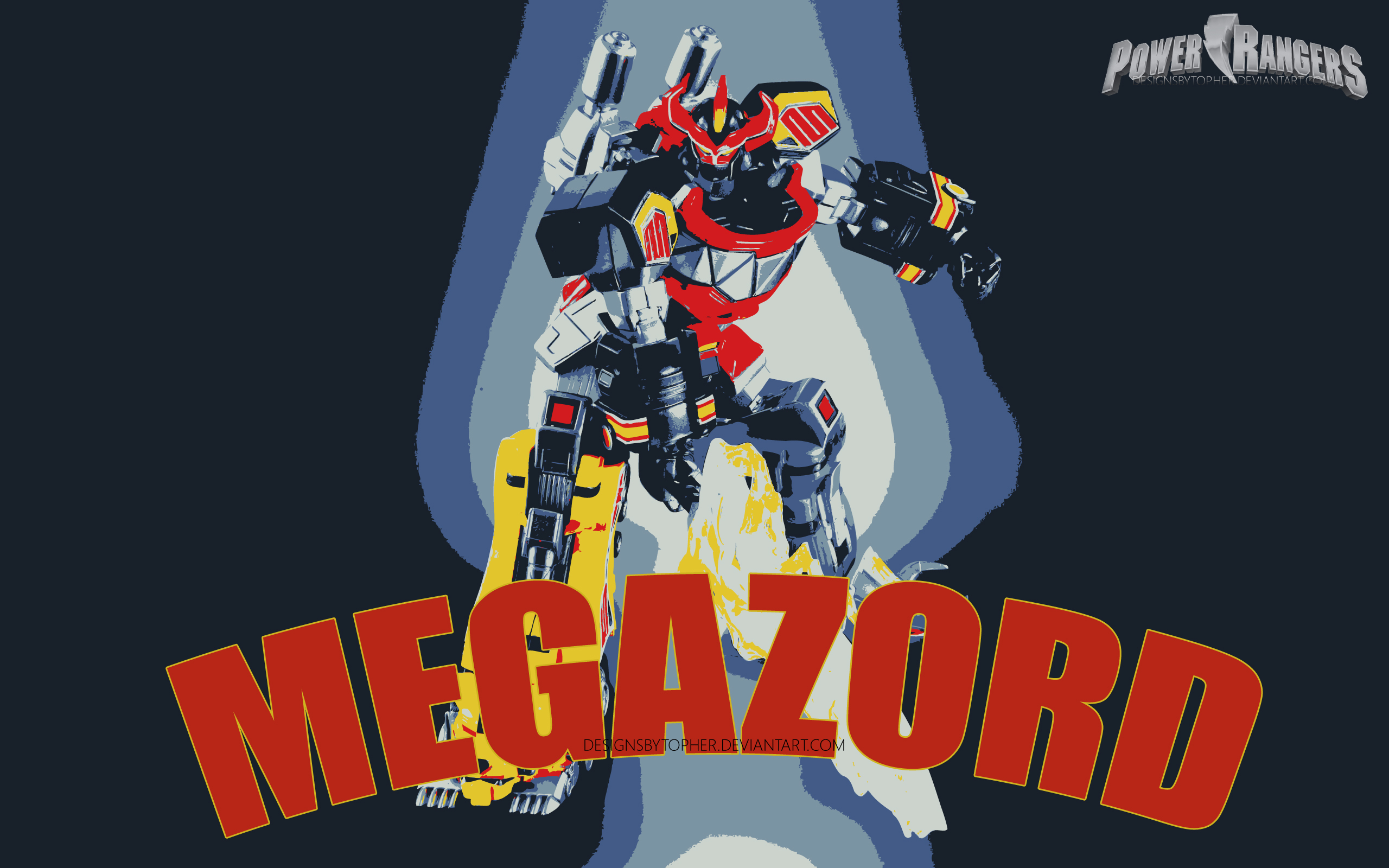 Mmpr Megazord By Designsbytopher Customization Wallpaper HDtv