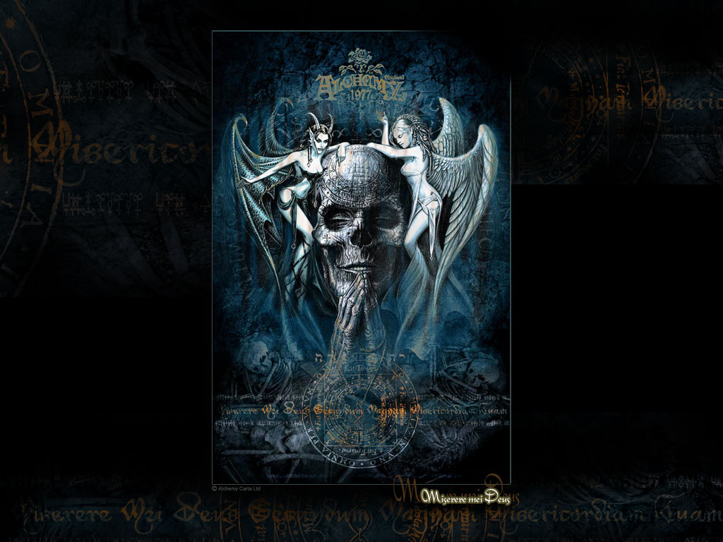 Evil Skull Wallpaper