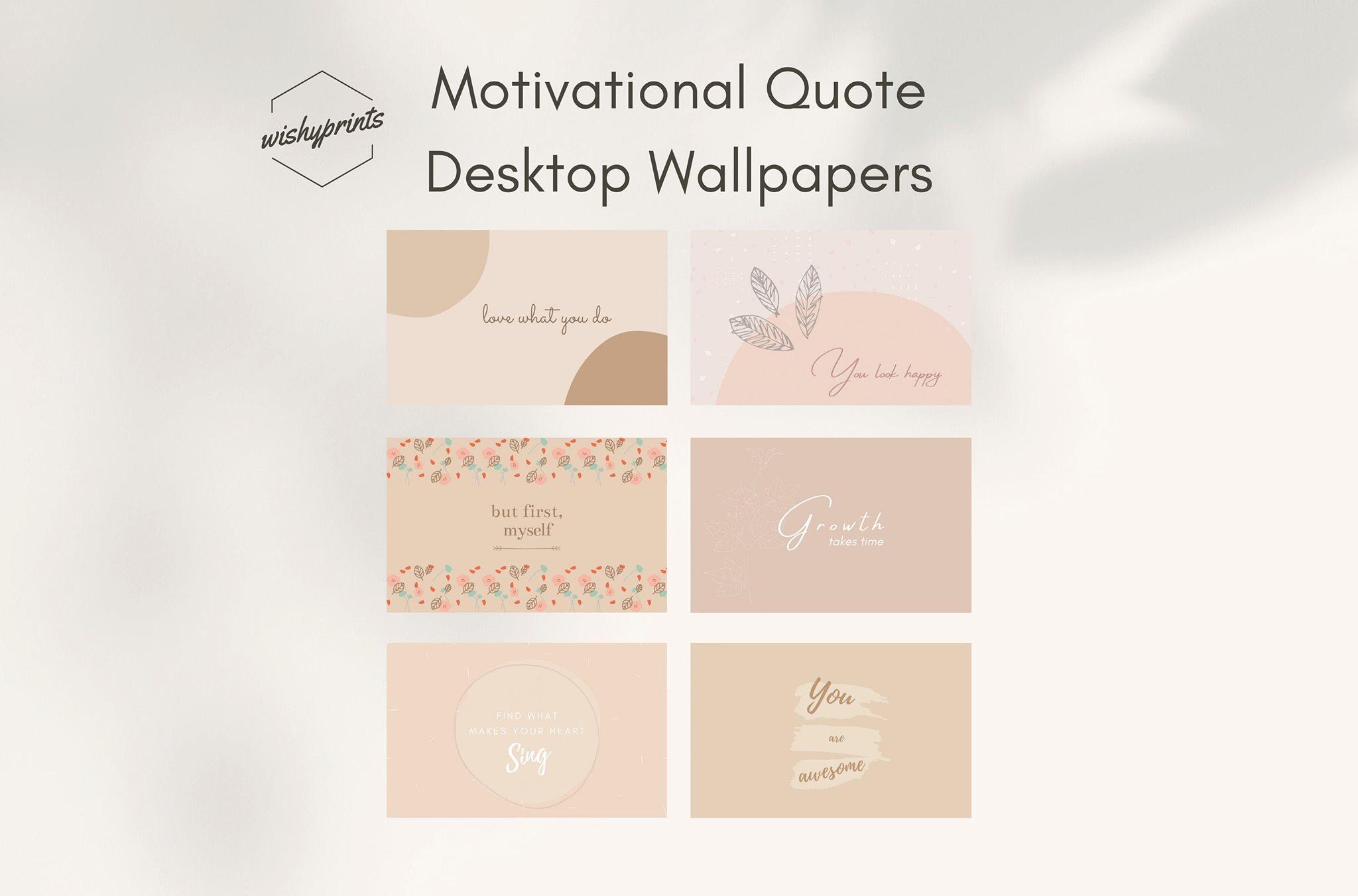 Arthitecturist Motivational Quote Desktop Wallpaper Set Of
