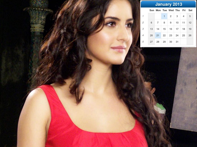 Bollywood Actress Calendar For Desktop Screen New Year