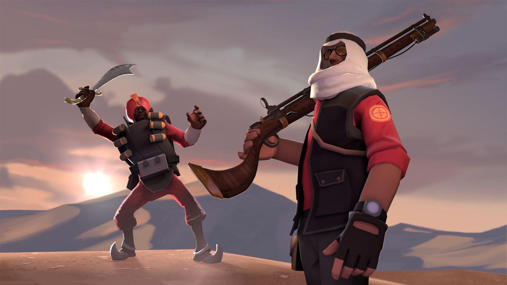 Team Fortress Wallpaper On