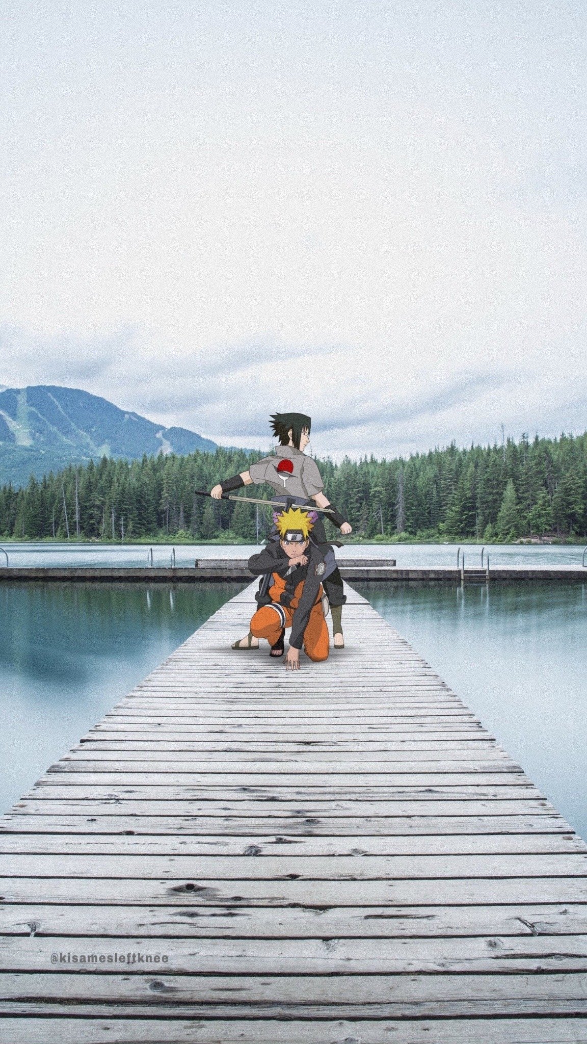 Naruto Sasuke Phone Wallpaper