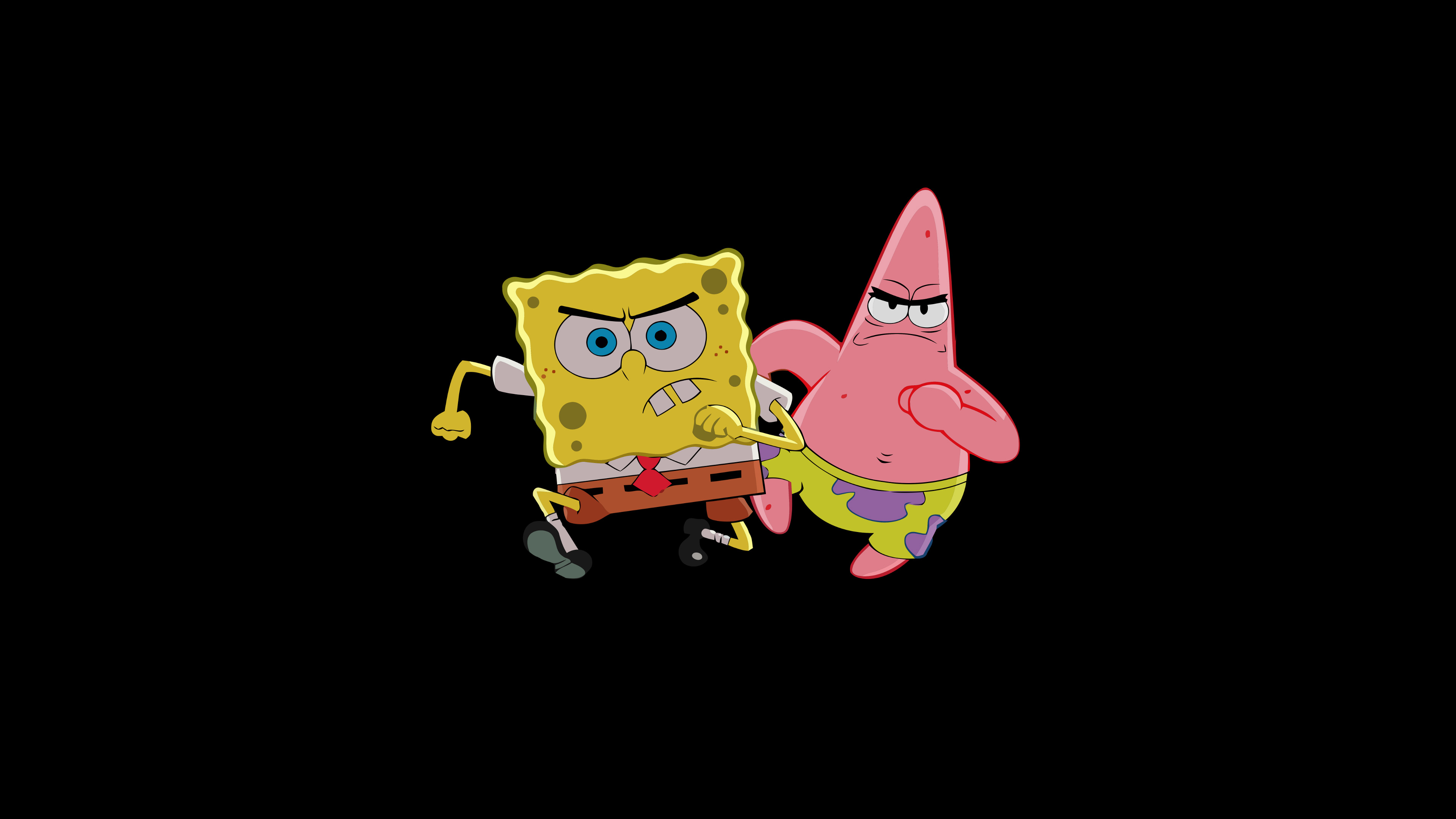 Patrick Star And Spongebob Wallpaper HD Cartoons 4k Image