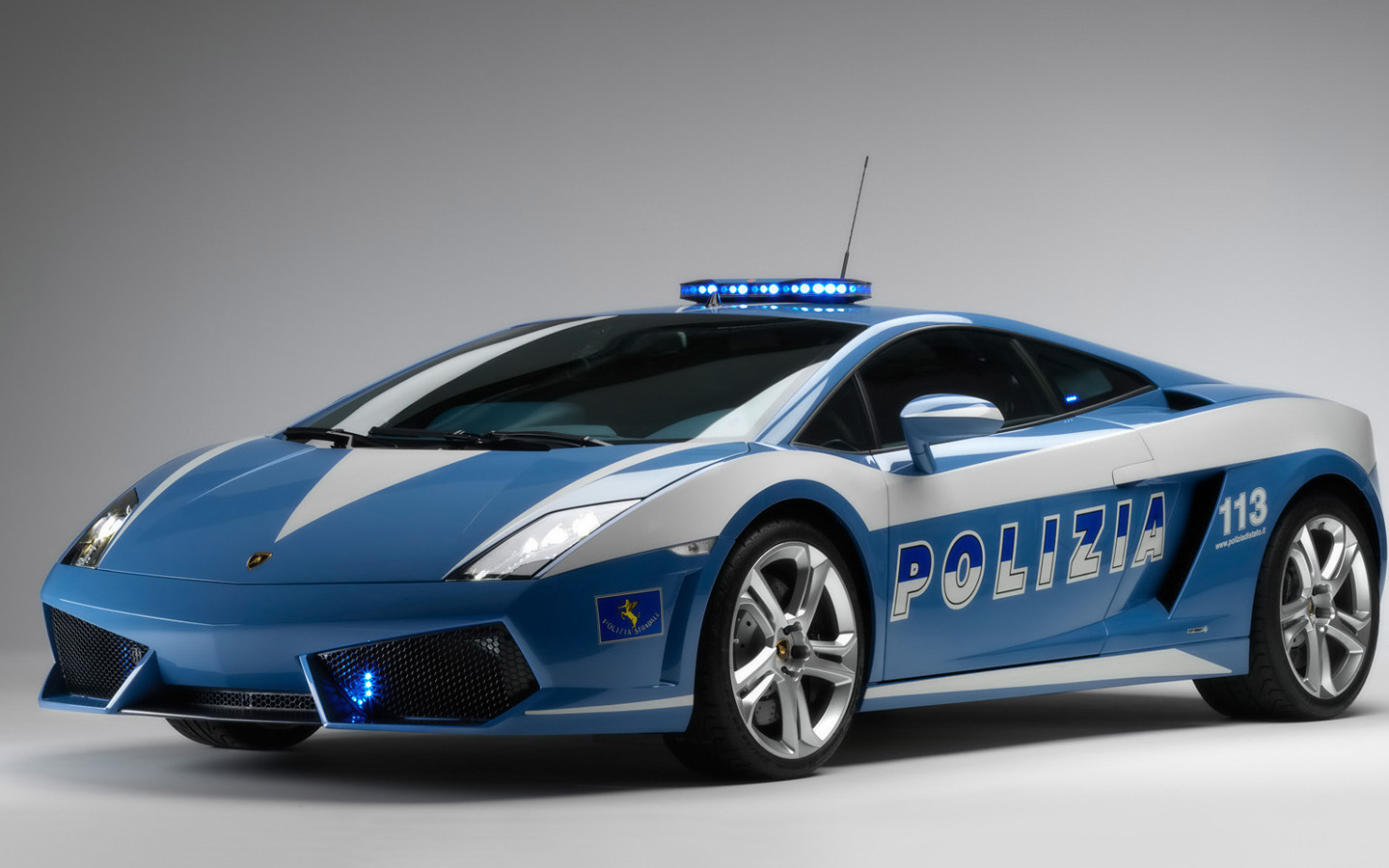 Cool Wallpaper Lamborghini Italian Police