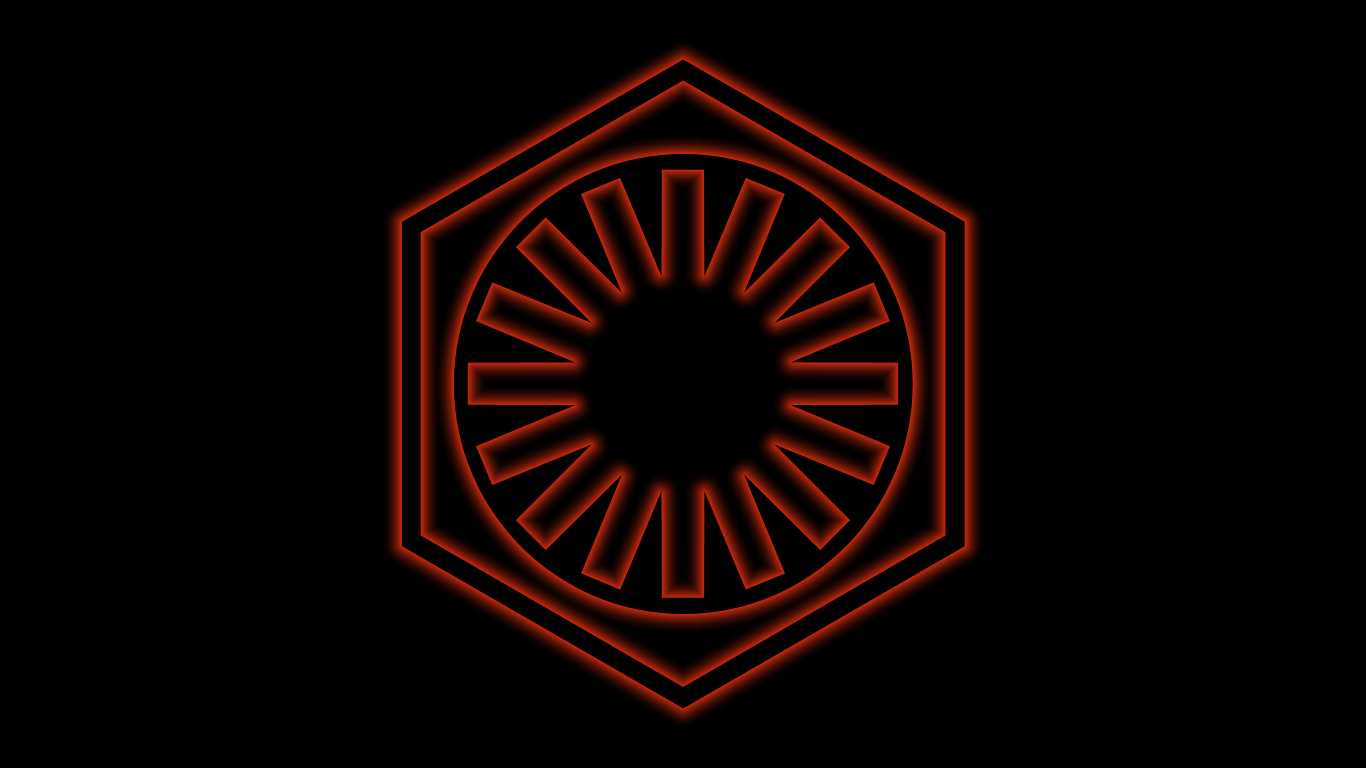 Star Wars The First Order Glowing Logo Wp By Morganrlewis On