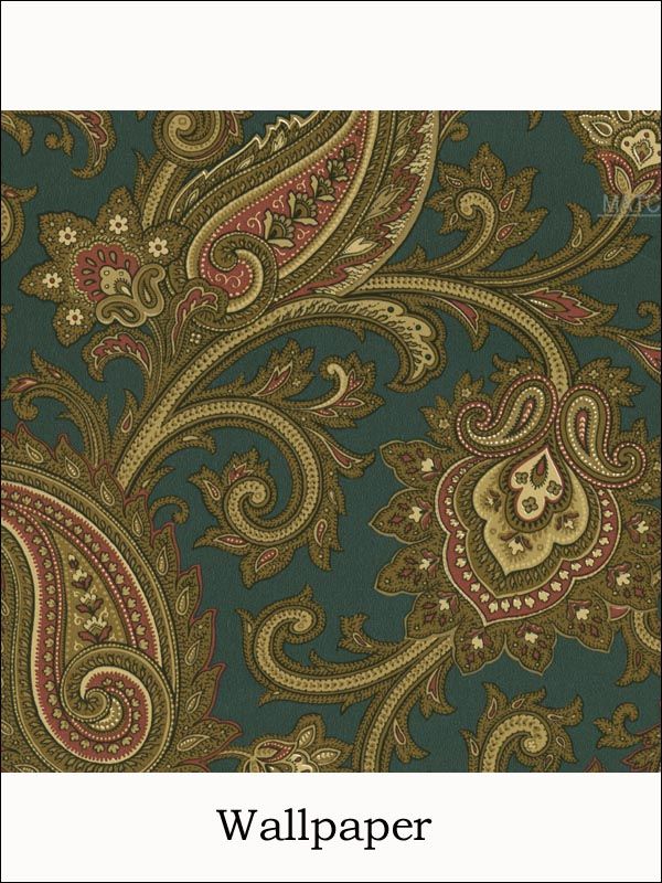 More Like This Paisley Wallpaper And