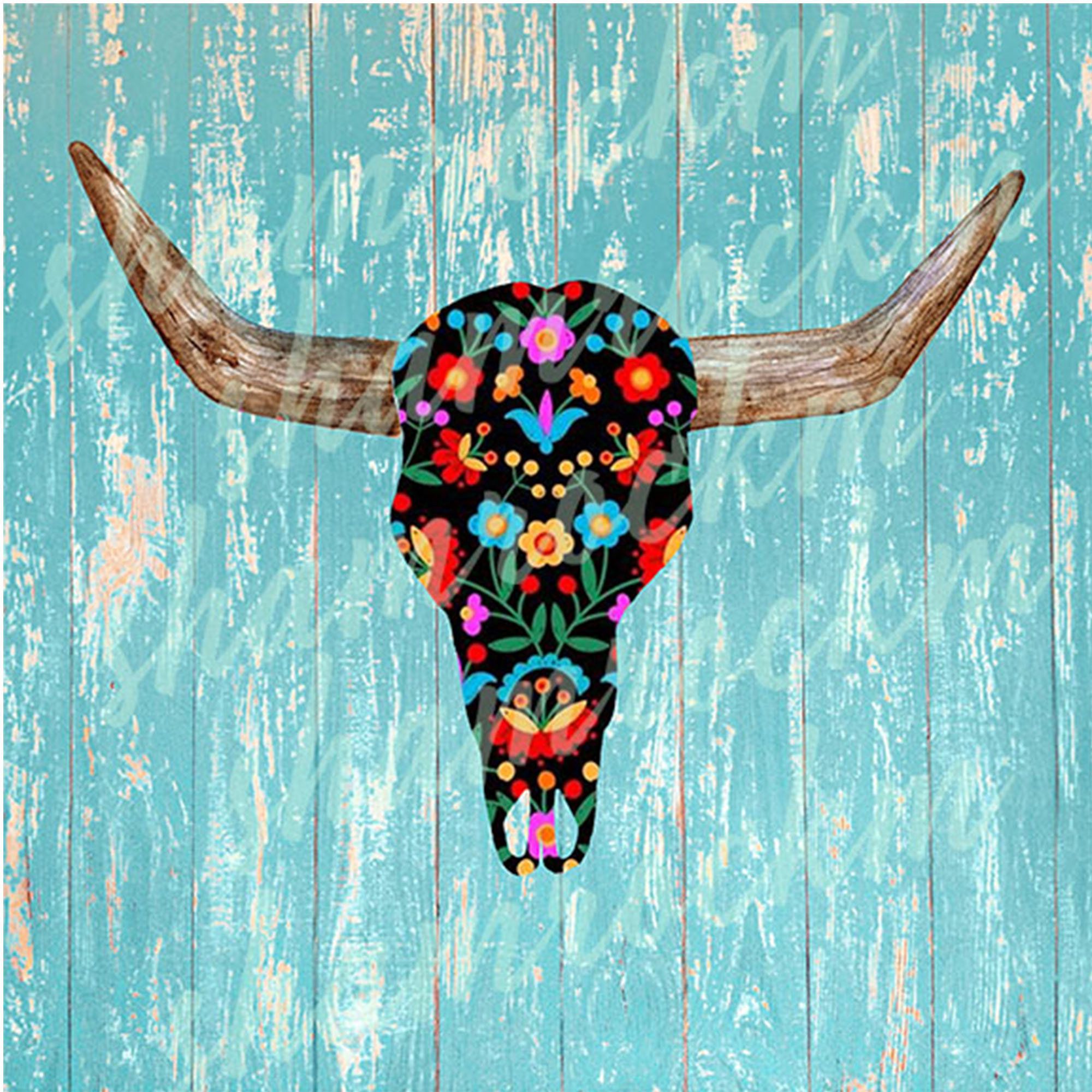 Re Of Bull Skull Wallpaper References